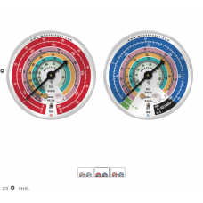 Mastercool Manometre 63mm sogutucu gaz basınç saati ( alçak basınç)